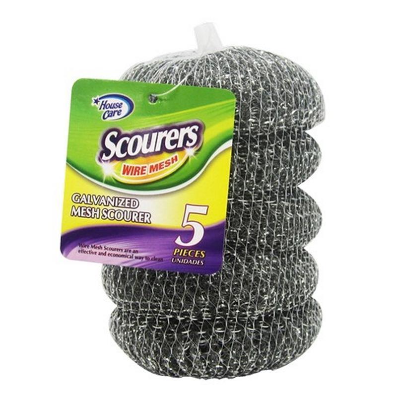 CH84162_5PCS GALVANIZED MESH WIRE SCOURER-48 image