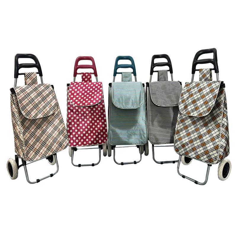 CH86134_SATIN SHOPPING TROLLEY BAG WITH WHEEL-10 image