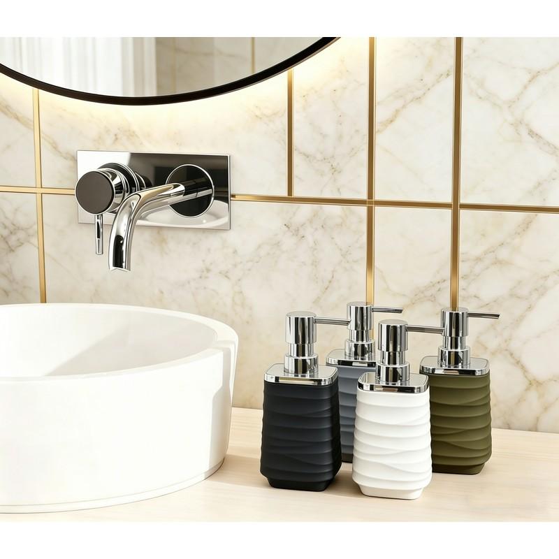 CH86496_MODERN WAVY SOAP DISPENSER ASST - 24