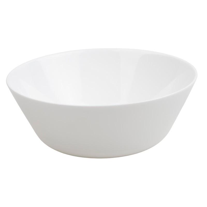 CH88463_10.5" OPAL GLASS SQUARE BOWL WHITE - 24 image