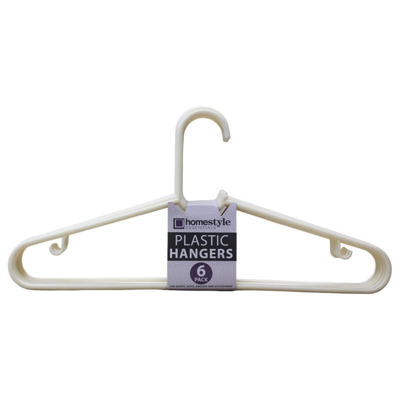 CH89115_6-PACK IVORY PLASTIC HANGERS - 36 image