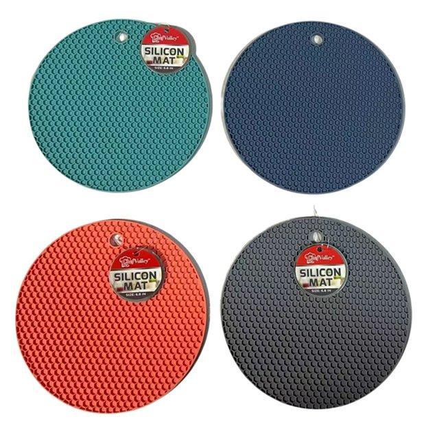 CH99996_SILICONE MAT ROUND 6.81×0.20INCH -48 image