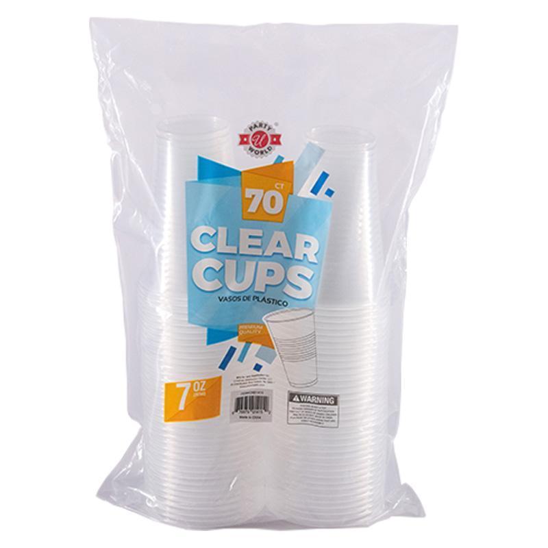 CN91415_74501-70 7OZ 70CT CLEAR CUPS- 36 image