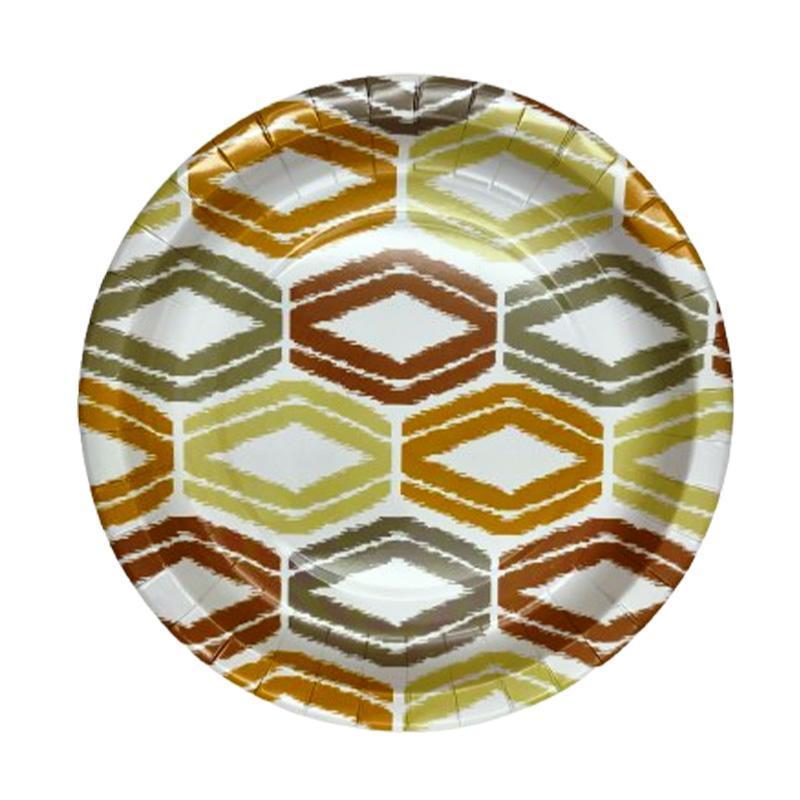 CN91467_7"IKAT DESIGN PAPER PLATE 48CT-12 image