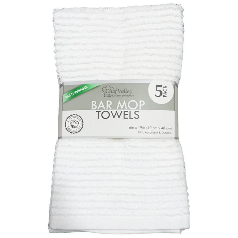 PA76389_5PK 16" X 19" BAR MOP SET: WHITE-24 image