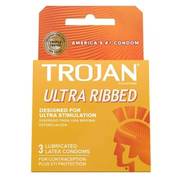 (BROWN) TROJANs  3s RIBBED image