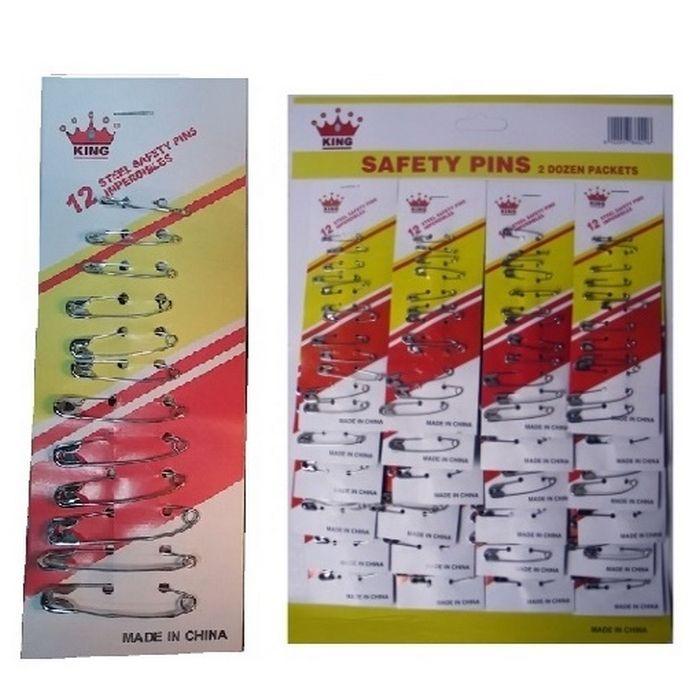 SAFETY PINS ASST 24 x 12''s image