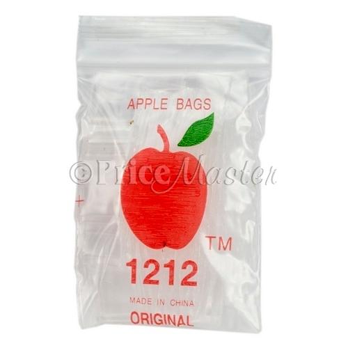 Bulk Mini Zip*12X12*1000Ct Jewelry Bag #1212