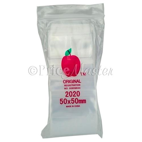 Bulk Mini Zip*20X20*1000Ct Jewelry Bag #2020