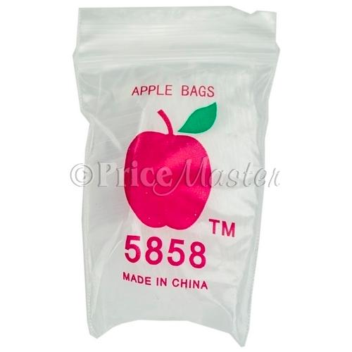 Bulk Mini Zip*58 X58*1000Ct Jewelrybag #5858
