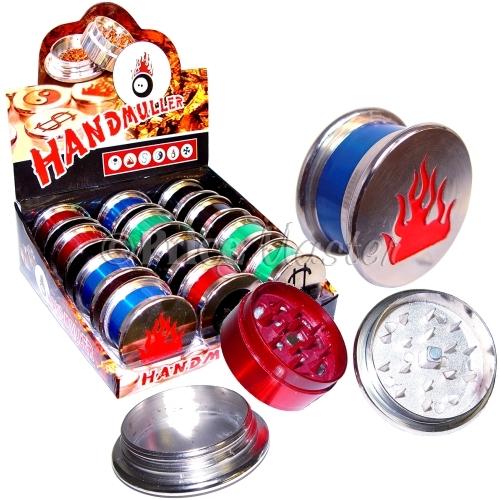 Grinder 3Pc *2-Tone* 12Ct/Box Metal image