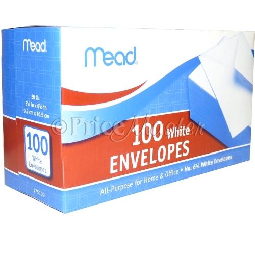 Envelope 100Ct Small Mead #75100 image