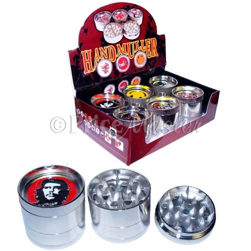 Grinder 4Pc Handmuller 12Ct/Bx *Metal* #088 M2051 image