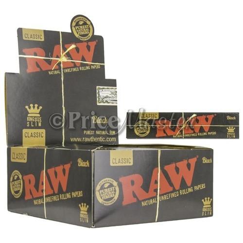 Raw **Black* King Slim 50Ct/Bx image