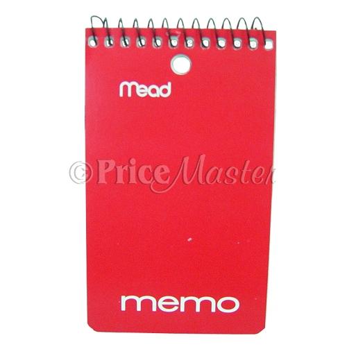 Memo Book **Mead** 3"X 5" 60Sh #5354 Spiral image