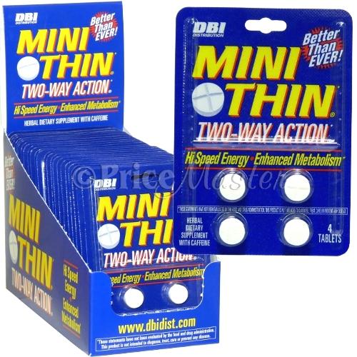 Mini Thin 2 Way Action 4Ct Tablets 24Ct/Bx image