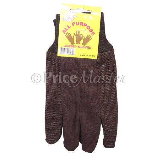Gloves Dotted Brown (24Dz/Cse) #00632 image