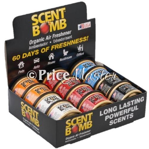Scent Bomb Organic Cans 12Ct *Display #1*