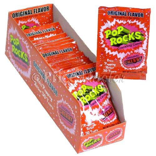 Pop Rocks Cherry (24Pk/Box) #1202