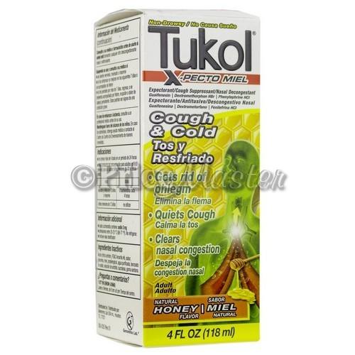 Tukol 4Oz *Expecto Miel* Multi -Symptom Cough&Cold #Tpc430 image