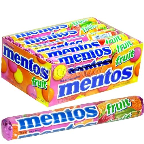 Mentos Roll Fruit 14'S 15Ct/Bx image
