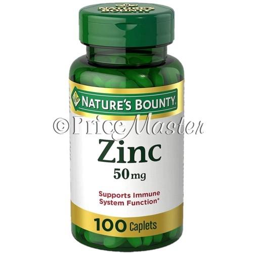 Nature'S Bounty Zinc 50Mg 100Ct image