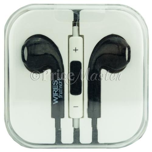 Wtw Earpods *Black* Plastic Case **Apple Style #450