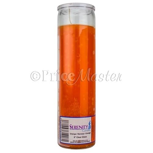 Candle 7 Day *Orange*(12Pc/Cs) image
