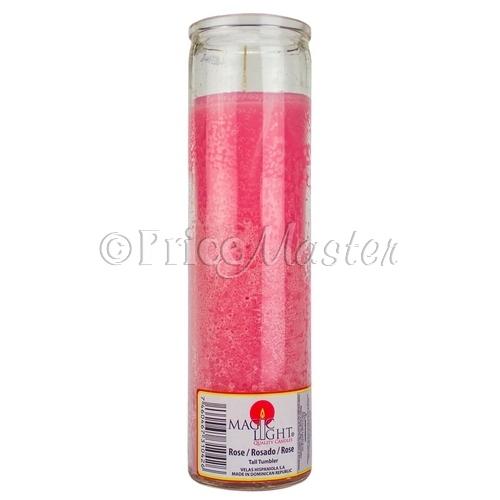 Candle 7 Day *Pink* (12Pc/Cs) image