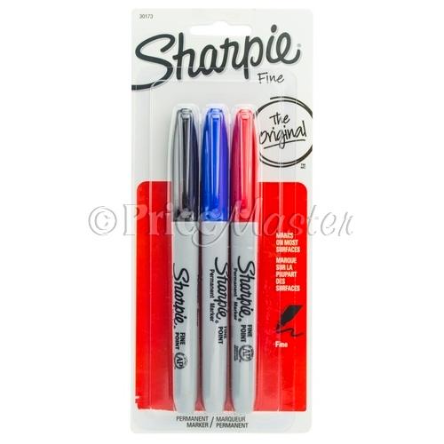 Marker Sharpie *3-Pack* 6Pc/Bx #30173 Asstd Color image