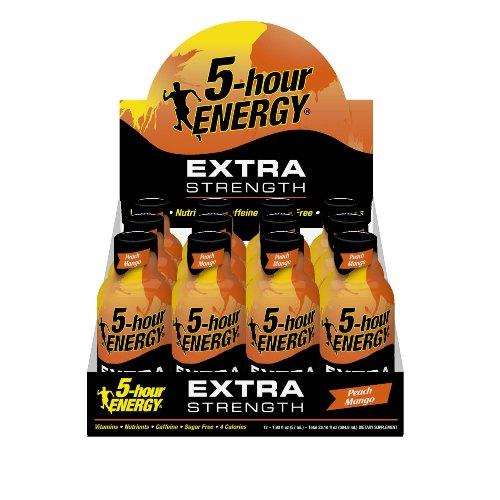 5 Hour Energy *Ex.Str. Peach Mango* 12Ct/Bx