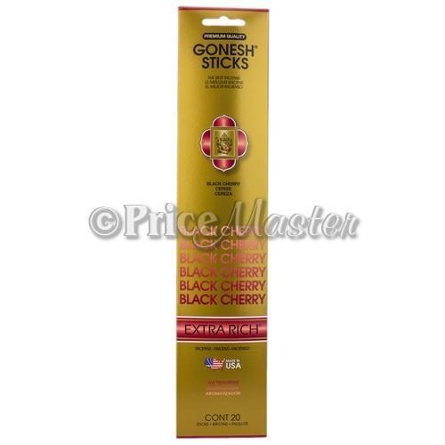 Gonesh Incense Stk 20'S Black Cherry image