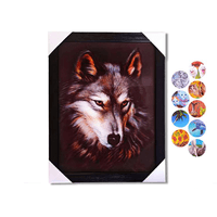 3040 Black Frame 3D Painting image