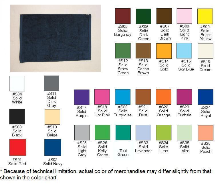 Hand Towels, Blank Plain - DOZEN PRICED and PACKED. image