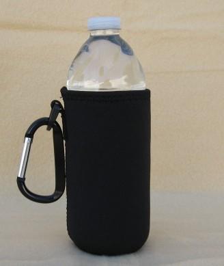 Cooler Sleeve with Carabiner - DOZEN PRICED and PACKED.