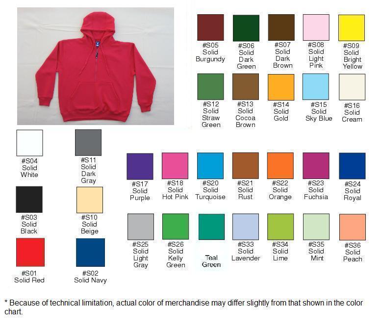 Size 2XL Blank Plain HALF-Zip Hoodie - PIECE PRICED. image