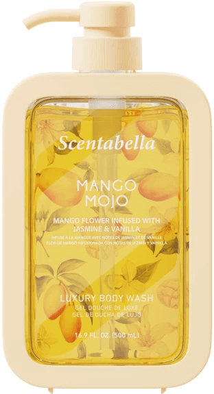 Scentbella Body Wash 16.9oz Mango Mojo 12/display image