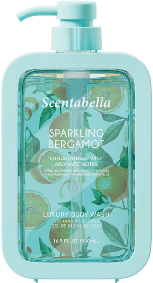 Scentbella Body Wash 16.9oz Sparkling Bergamot 12/dsplay image