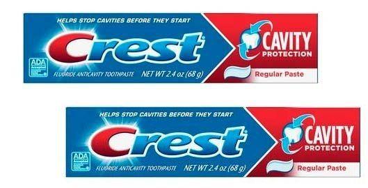 Crest Toothpaste Regular 2.4oz 12/bx image