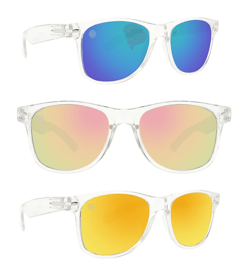Classic Style Sunglasses With Clear Frame 12/bx image