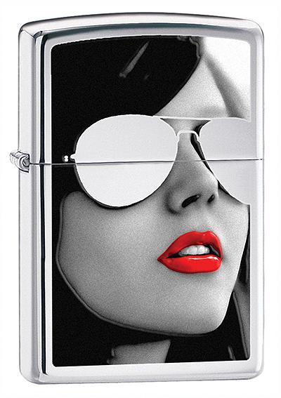 Zippo BlK & Wht WFace ($34.95 image