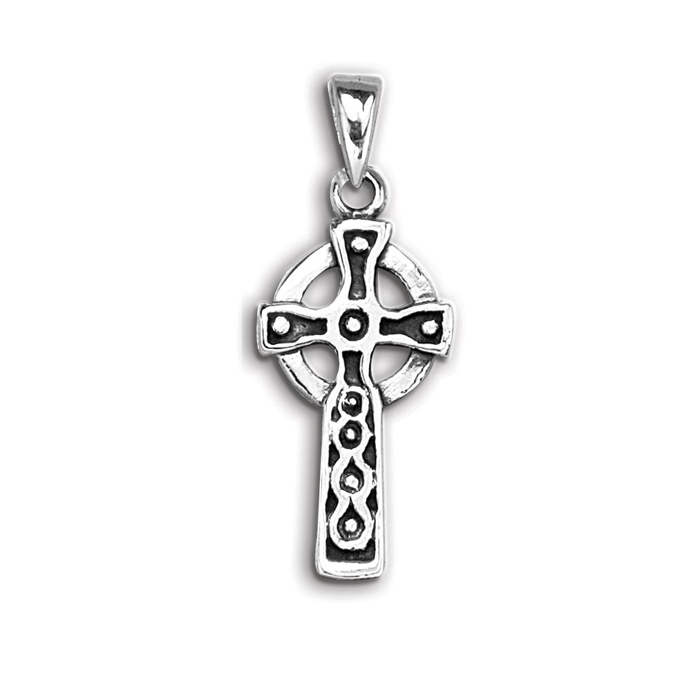 Sterling Silver Celtic Cross Pendant (CP-1307) image