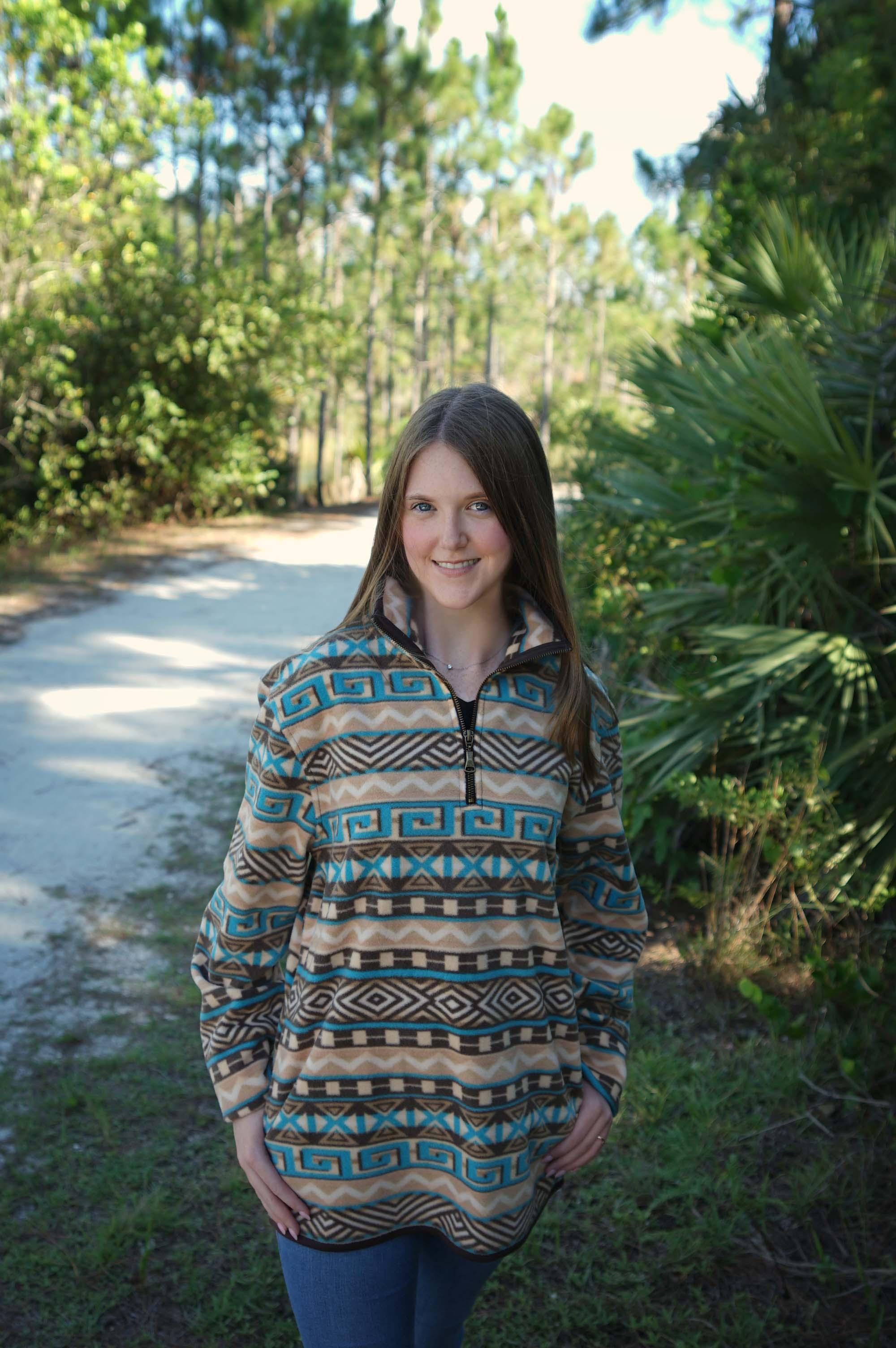 COZY FLEECE PULLOVER LODGE