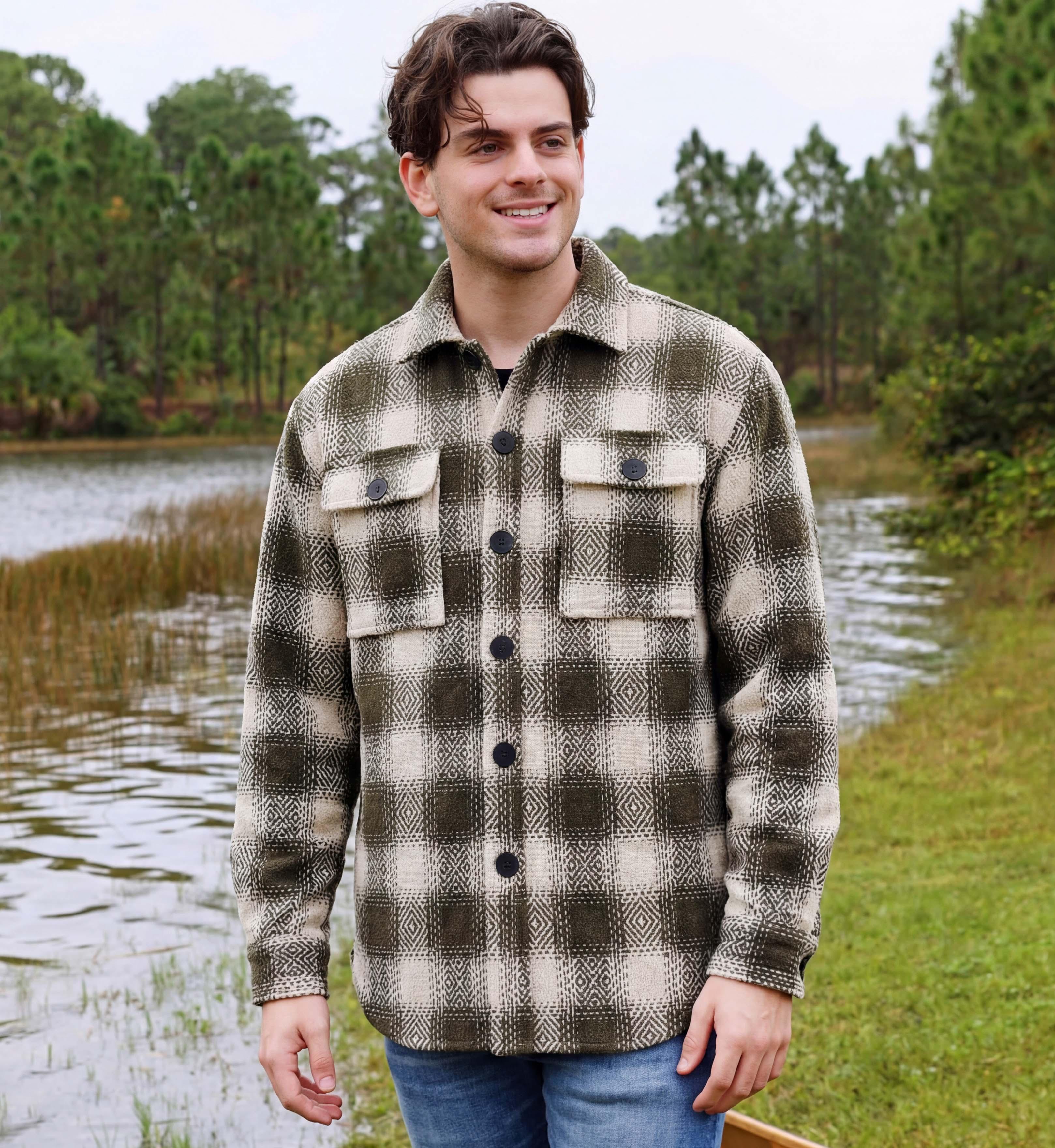 CPO Overshirt - Moss Wood image