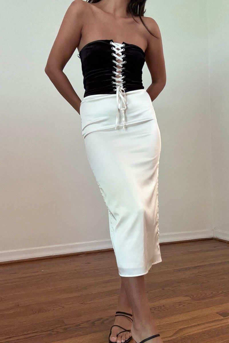Strapless Corset Dress (S6666D) image