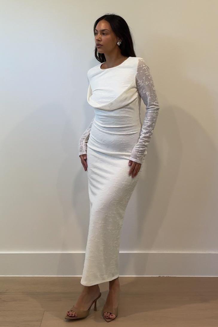 Maxi Long Sleeve Dress (S7673D) image