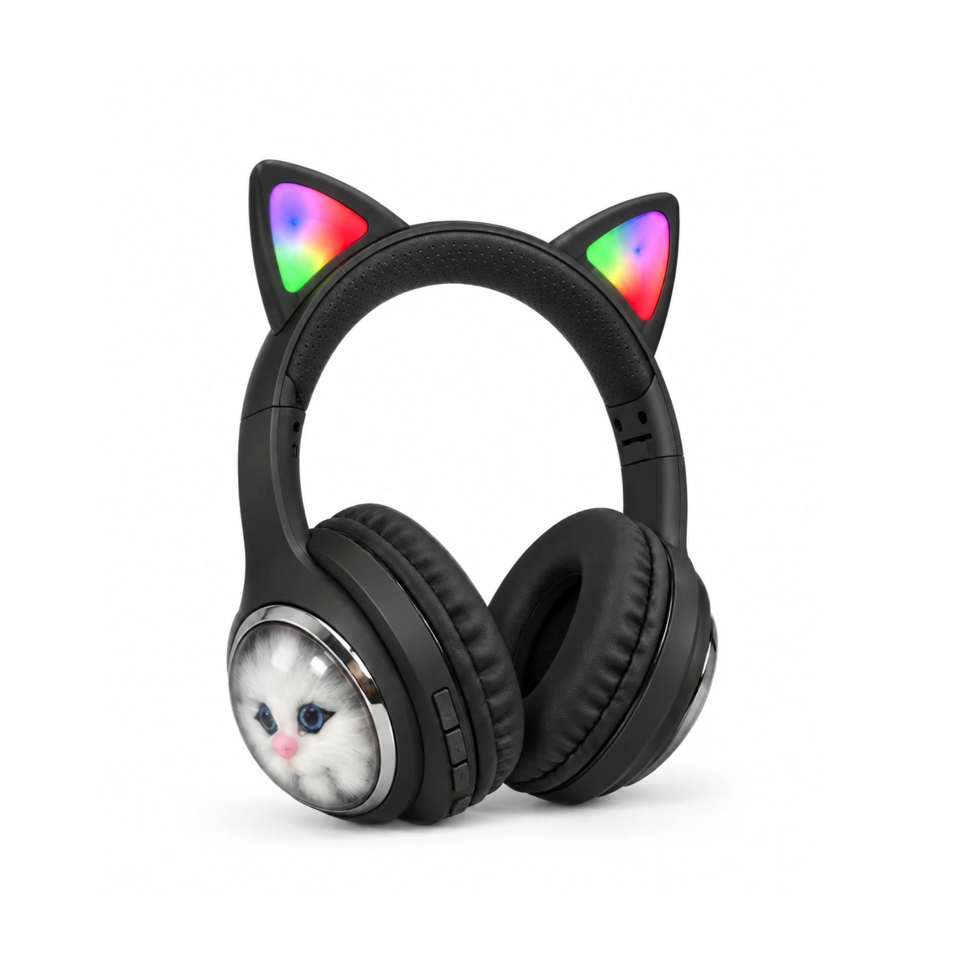 HD-11-BLK- CHILDREN WIRELESS HEADPHONES - Black image