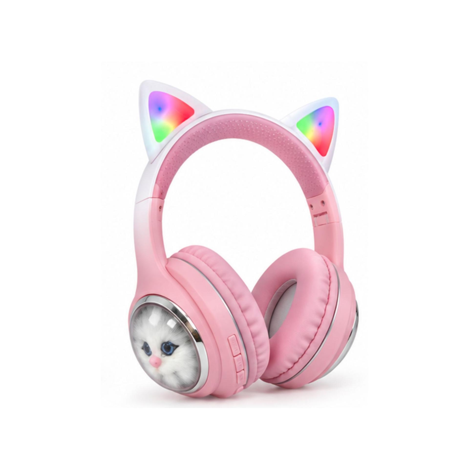 HD-11-PINK- CHILDREN WIRELESS HEADPHONES - Pink image