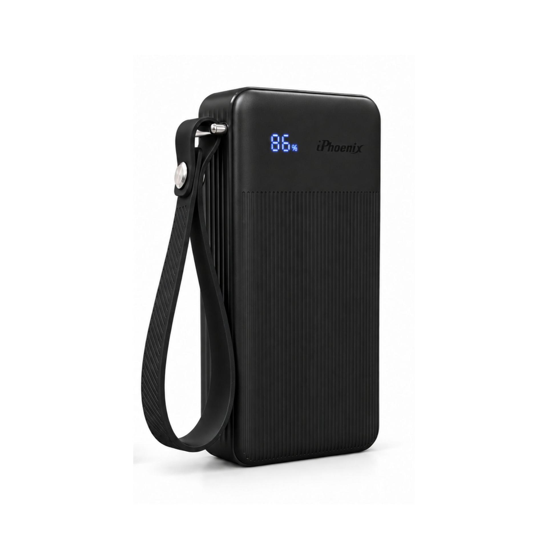20,000MAH Powerbank and Flashlight, IP-210-PB-BLK image