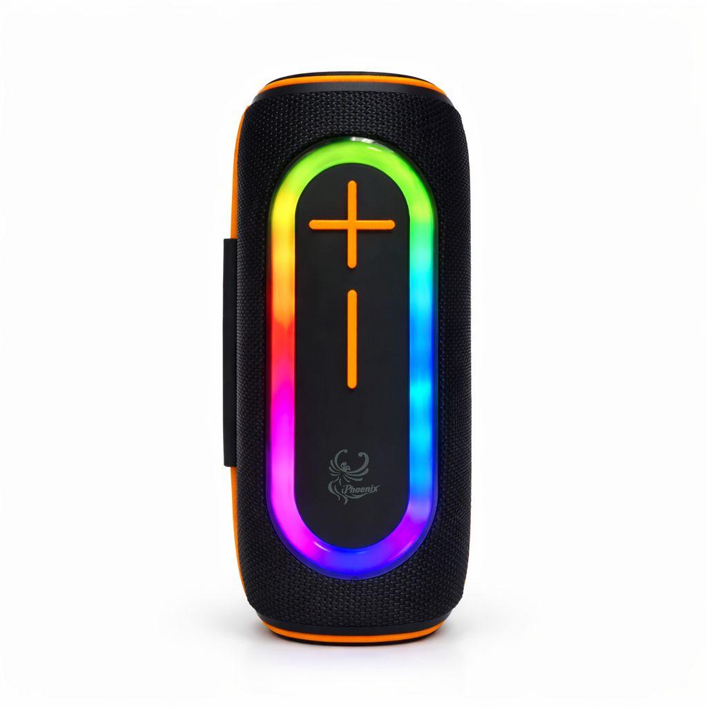 IP-390- RGB Mini Portable Bluetooth Speaker 6HRS - BLACK image